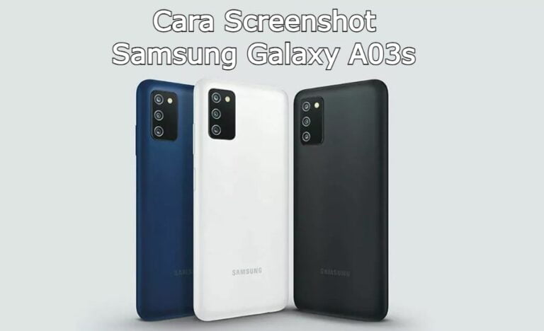 Screenshot HP Samsung A03s