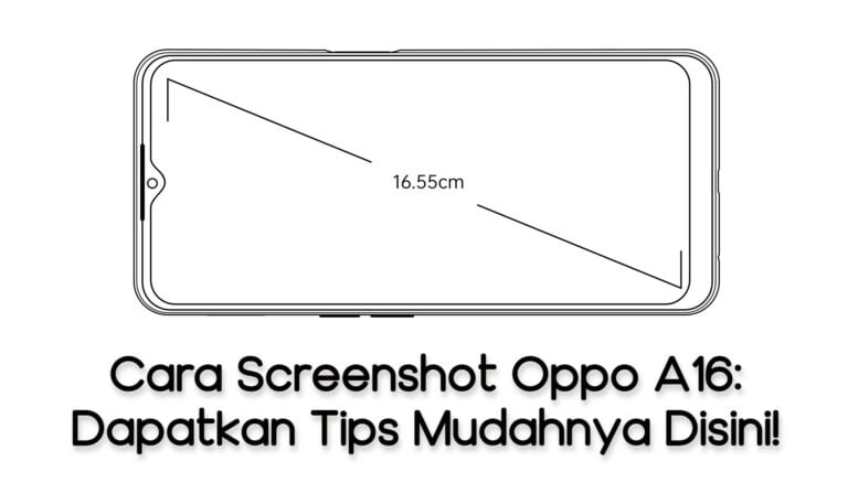 Cara Screenshot Oppo A16